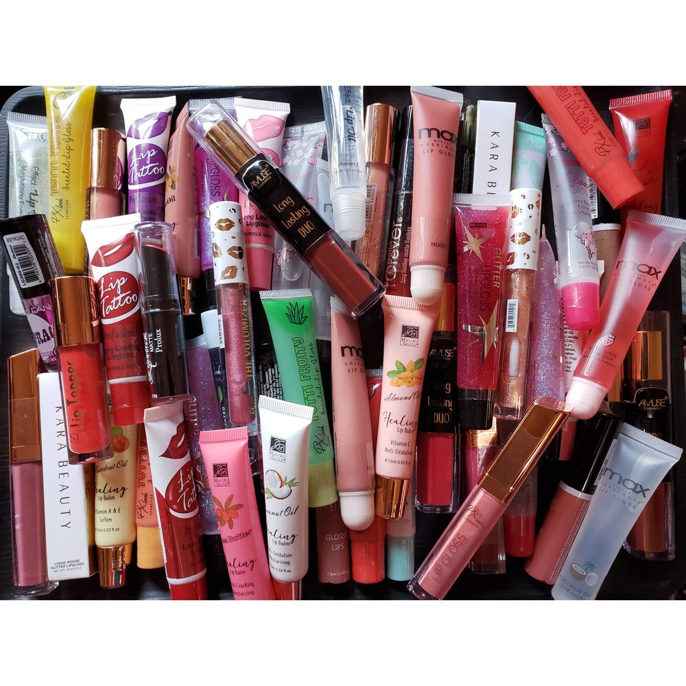 Lipgloss, Lipstick, Lip balms Bundle Of 5 Pieces